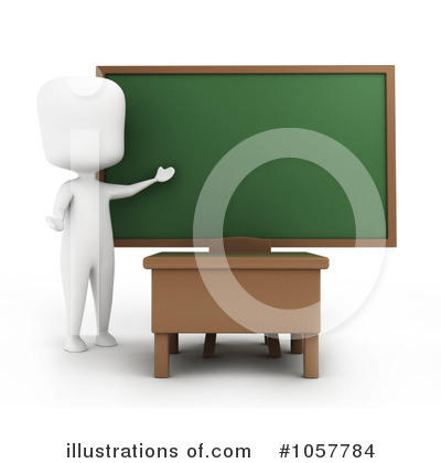 Royalty-Free (RF) Teacher Clipart Illustration by BNP Design Studio - Stock Sample #1057784