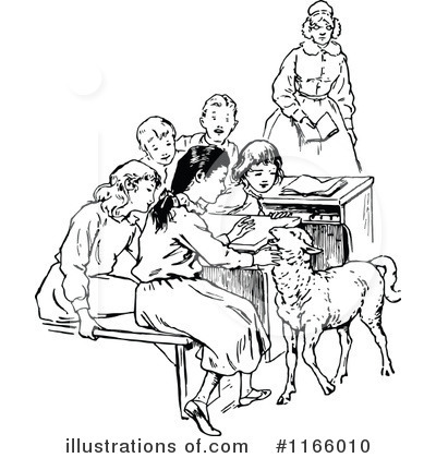 Royalty-Free (RF) Teacher Clipart Illustration by Prawny Vintage - Stock Sample #1166010