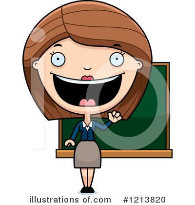 Royalty-Free (RF) Teacher Clipart Illustration by Cory Thoman - Stock Sample #1213820