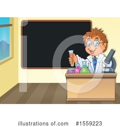 Class Room Clipart #1559223 by visekart