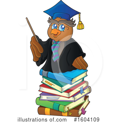 Royalty-Free (RF) Teacher Clipart Illustration by visekart - Stock Sample #1604109