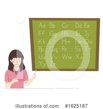Royalty-Free (RF) Teacher Clipart Illustration by BNP Design Studio - Stock Sample #1625187