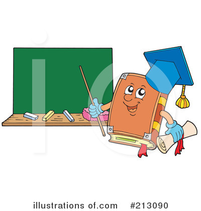 Royalty-Free (RF) Teacher Clipart Illustration by visekart - Stock Sample #213090