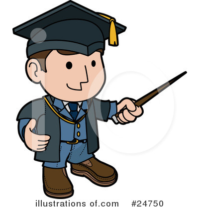 Graduation Cap Clipart #24750 by AtStockIllustration
