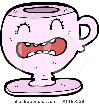 Royalty-Free (RF) Teacup Clipart Illustration by lineartestpilot - Stock Sample #1185339