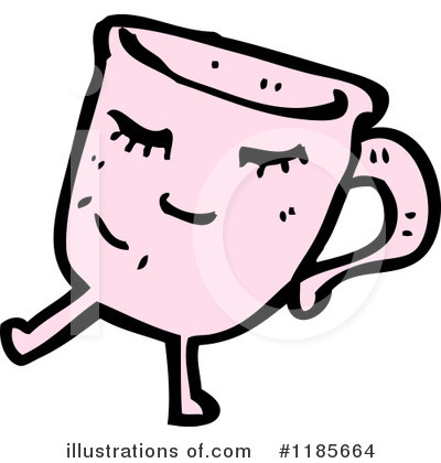 Royalty-Free (RF) Teacup Clipart Illustration by lineartestpilot - Stock Sample #1185664