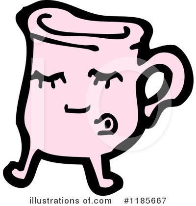 Royalty-Free (RF) Teacup Clipart Illustration by lineartestpilot - Stock Sample #1185667