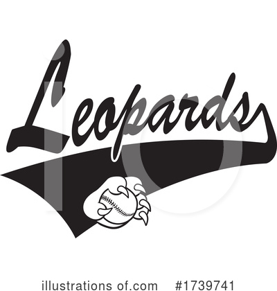 Leopard Clipart #1739741 by Johnny Sajem