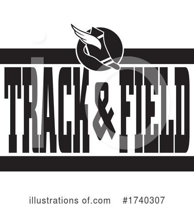 Track And Field Clipart #1740307 by Johnny Sajem