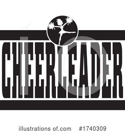 Cheerleading Clipart #1740309 by Johnny Sajem