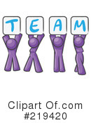 Team Clipart #219420 by Leo Blanchette