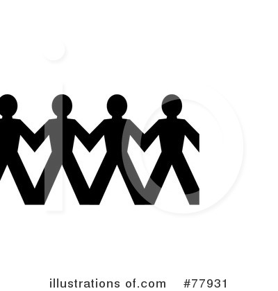 Royalty-Free (RF) Team Work Clipart Illustration by oboy - Stock Sample #77931