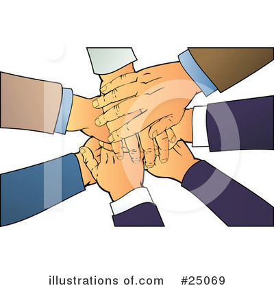 Royalty-Free (RF) Teamwork Clipart Illustration by Tonis Pan - Stock Sample #25069