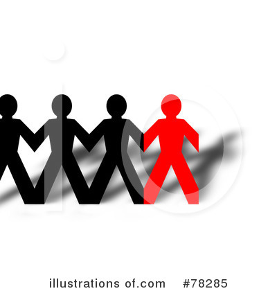 Royalty-Free (RF) Teamwork Clipart Illustration by oboy - Stock Sample #78285