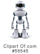 Techno Robot Character Clipart #56545 by Julos