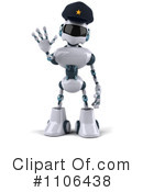 Techno Robot Clipart #1106438 by Julos