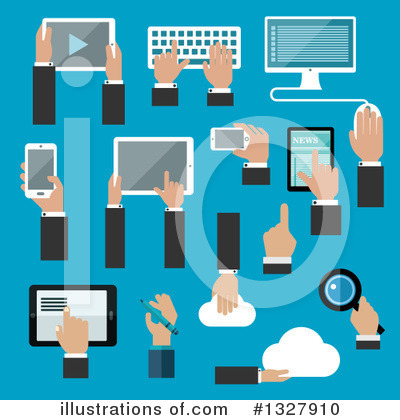 Cloud Computing Clipart #1327910 by Vector Tradition SM