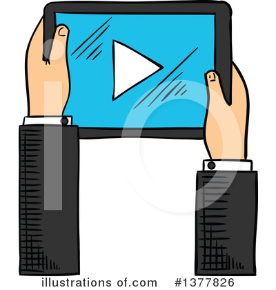 Touch Screen Clipart #1377826 by Vector Tradition SM