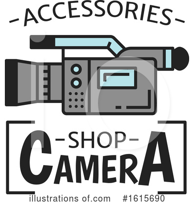 Video Camera Clipart #1615690 by Vector Tradition SM