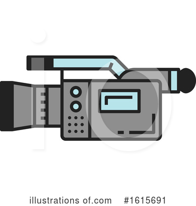 Filming Clipart #1615691 by Vector Tradition SM