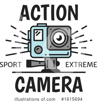 Video Camera Clipart #1615694 by Vector Tradition SM
