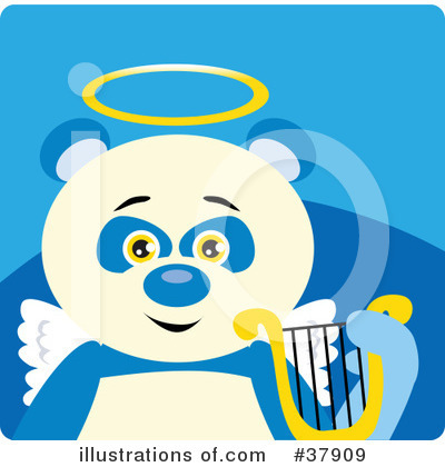 Royalty-Free (RF) Teddy Bear Character Clipart Illustration by Dennis Holmes Designs - Stock Sample #37909