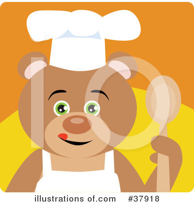 Chef Clipart #37918 by Dennis Holmes Designs