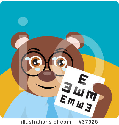 Teddy Bear Character Clipart #37926 by Dennis Holmes Designs