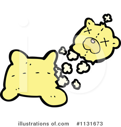 Royalty-Free (RF) Teddy Bear Clipart Illustration by lineartestpilot - Stock Sample #1131673