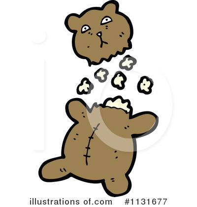 Royalty-Free (RF) Teddy Bear Clipart Illustration by lineartestpilot - Stock Sample #1131677