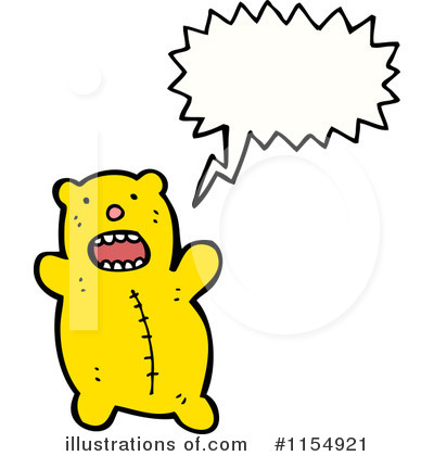 Royalty-Free (RF) Teddy Bear Clipart Illustration by lineartestpilot - Stock Sample #1154921