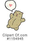 Teddy Bear Clipart #1154945 by lineartestpilot