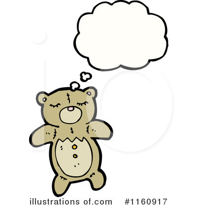 Royalty-Free (RF) Teddy Bear Clipart Illustration by lineartestpilot - Stock Sample #1160917