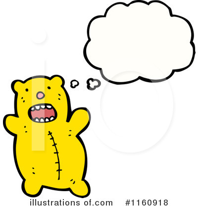 Royalty-Free (RF) Teddy Bear Clipart Illustration by lineartestpilot - Stock Sample #1160918