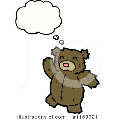 Royalty-Free (RF) Teddy Bear Clipart Illustration by lineartestpilot - Stock Sample #1160921
