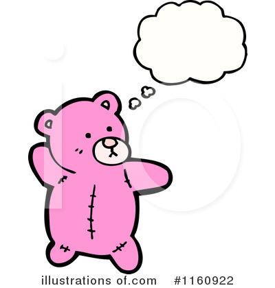 Royalty-Free (RF) Teddy Bear Clipart Illustration by lineartestpilot - Stock Sample #1160922