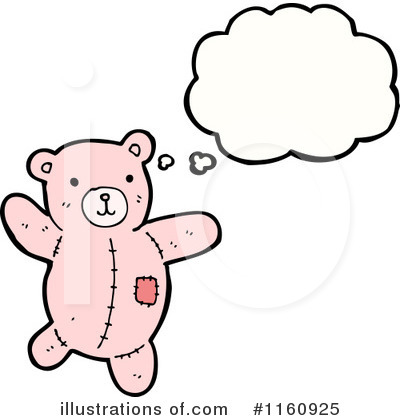 Royalty-Free (RF) Teddy Bear Clipart Illustration by lineartestpilot - Stock Sample #1160925