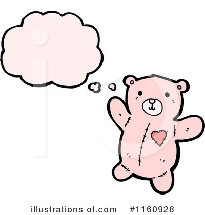 Royalty-Free (RF) Teddy Bear Clipart Illustration by lineartestpilot - Stock Sample #1160928