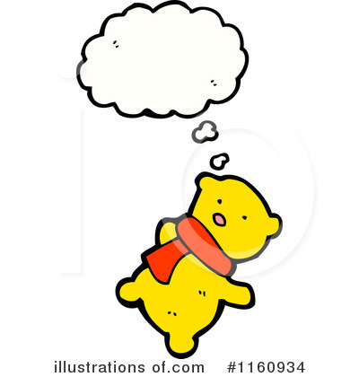 Royalty-Free (RF) Teddy Bear Clipart Illustration by lineartestpilot - Stock Sample #1160934