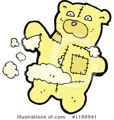 Royalty-Free (RF) Teddy Bear Clipart Illustration by lineartestpilot - Stock Sample #1160941