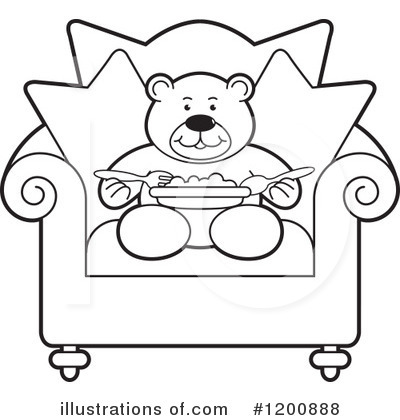 Royalty-Free (RF) Teddy Bear Clipart Illustration by Lal Perera - Stock Sample #1200888