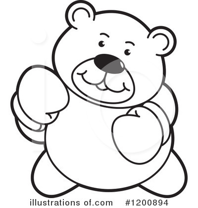 Royalty-Free (RF) Teddy Bear Clipart Illustration by Lal Perera - Stock Sample #1200894