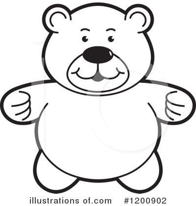 Royalty-Free (RF) Teddy Bear Clipart Illustration by Lal Perera - Stock Sample #1200902