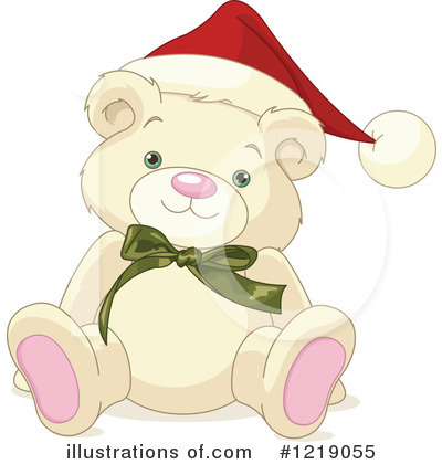 Royalty-Free (RF) Teddy Bear Clipart Illustration by Pushkin - Stock Sample #1219055