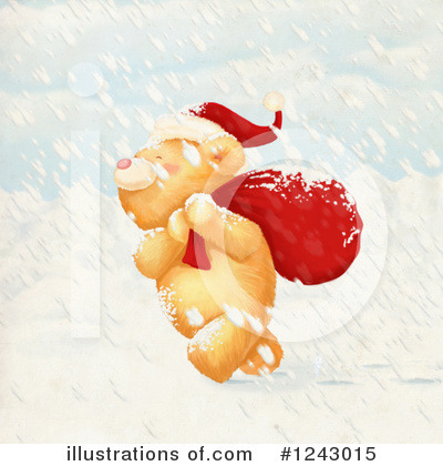 Royalty-Free (RF) Teddy Bear Clipart Illustration by lineartestpilot - Stock Sample #1243015