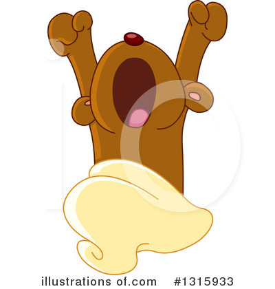 Royalty-Free (RF) Teddy Bear Clipart Illustration by yayayoyo - Stock Sample #1315933