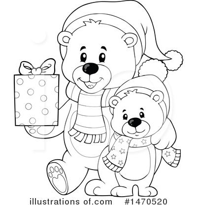 Royalty-Free (RF) Teddy Bear Clipart Illustration by visekart - Stock Sample #1470520