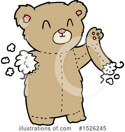 Royalty-Free (RF) Teddy Bear Clipart Illustration by lineartestpilot - Stock Sample #1526245