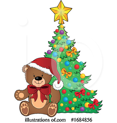 Royalty-Free (RF) Teddy Bear Clipart Illustration by visekart - Stock Sample #1684856