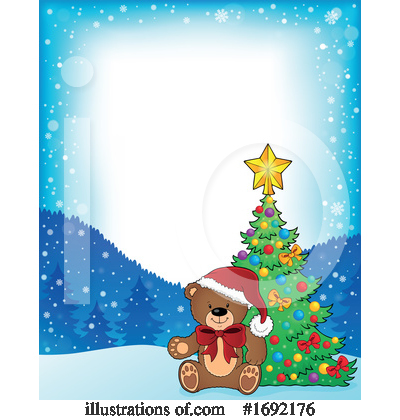 Royalty-Free (RF) Teddy Bear Clipart Illustration by visekart - Stock Sample #1692176